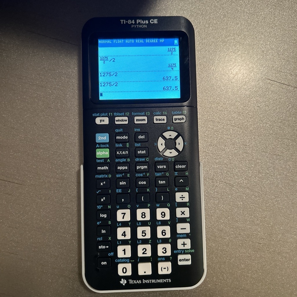 Texas Instruments TI-84 Plus CE Python Graphing Calculator
